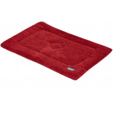 Gor Pets Washable Sherpa Cage Mat for Dog/Cat Crate, 46 x 61 cm, (Small) Wine